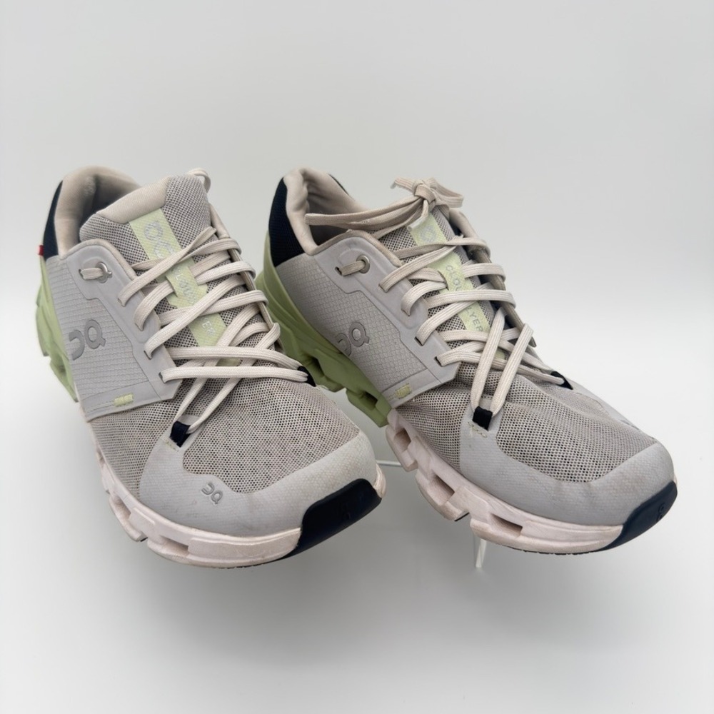 On Cloudflyer 4 Men's 8 Glacier Meadow Gray Green Running Shoes 71.98674